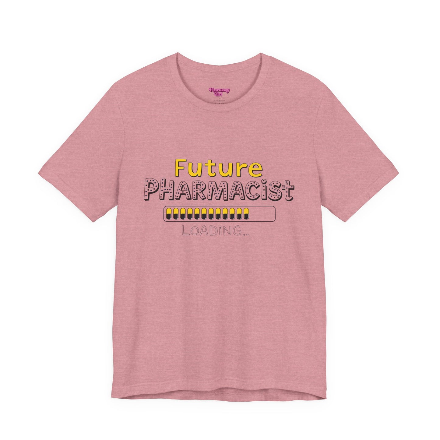 Pharmacy Girl "Future Pharmacist Loading" Yellow Tee