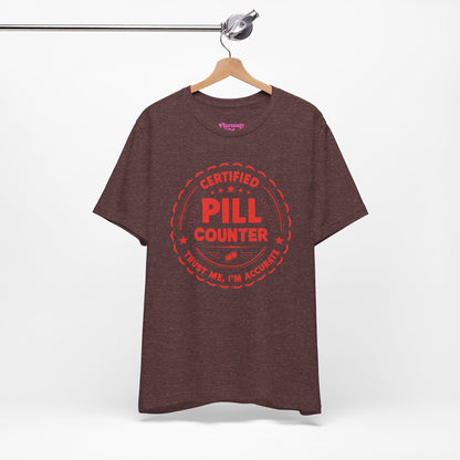 Pharmacy Girl "Certified Pill Counter" Tee
