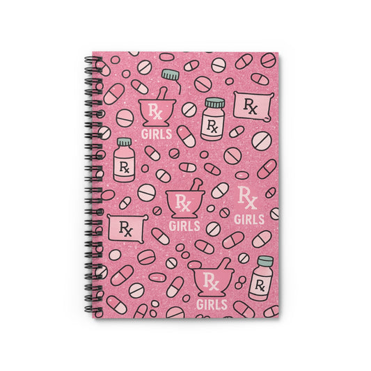 Pharmacy Girl "Rx Girls" Spiral Notebook