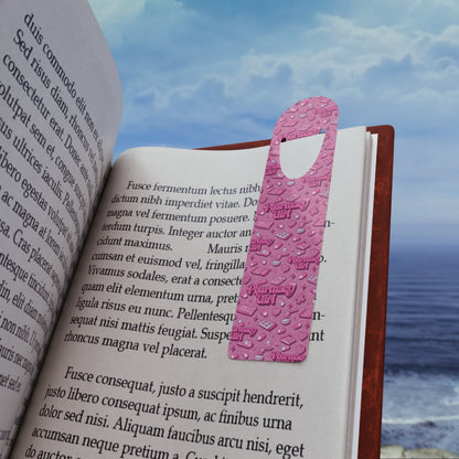 Pharmacy Girl "Pink Script" Bookmark