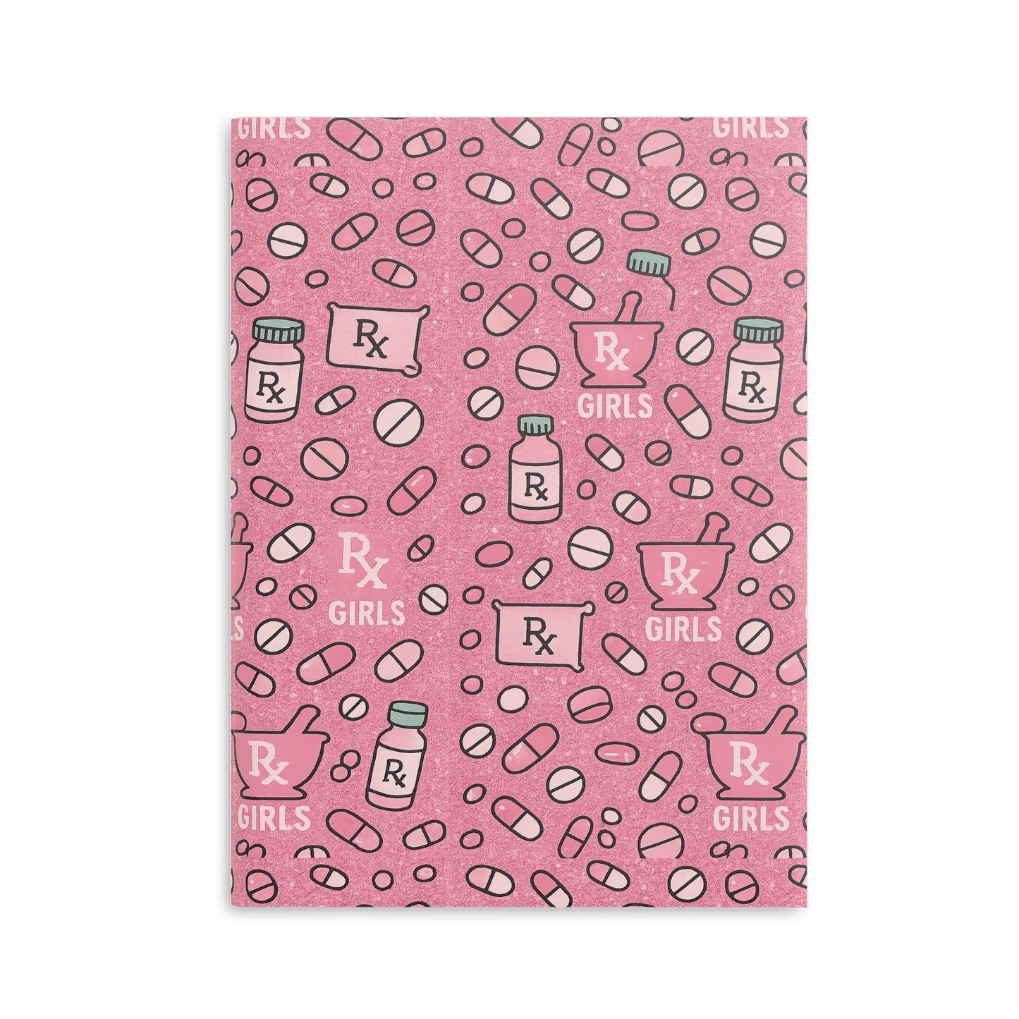 Pharmacy Girl "Rx Girls" Hardcover Notebook