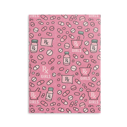 Pharmacy Girl "Rx Girls" Hardcover Notebook