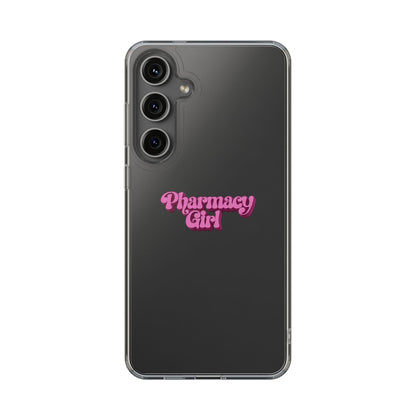 Pharmacy Girl Clear Phone Case