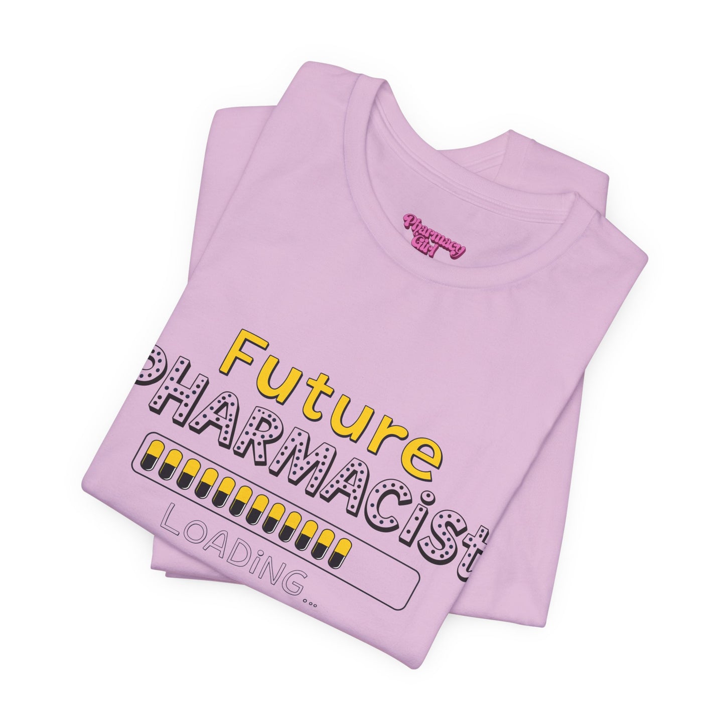 Pharmacy Girl "Future Pharmacist Loading" Yellow Tee