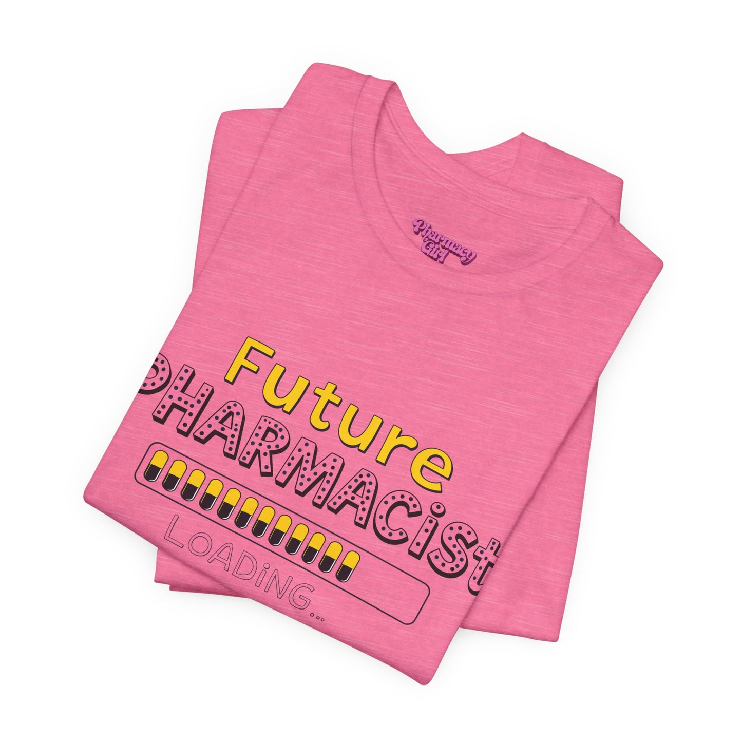 Pharmacy Girl "Future Pharmacist Loading" Yellow Tee