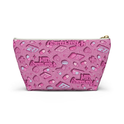 Pharmacy Girl "Pink Script" Travel Bag