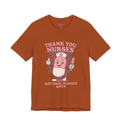 Pharmacy Girl "Thank You Nurses" Tee