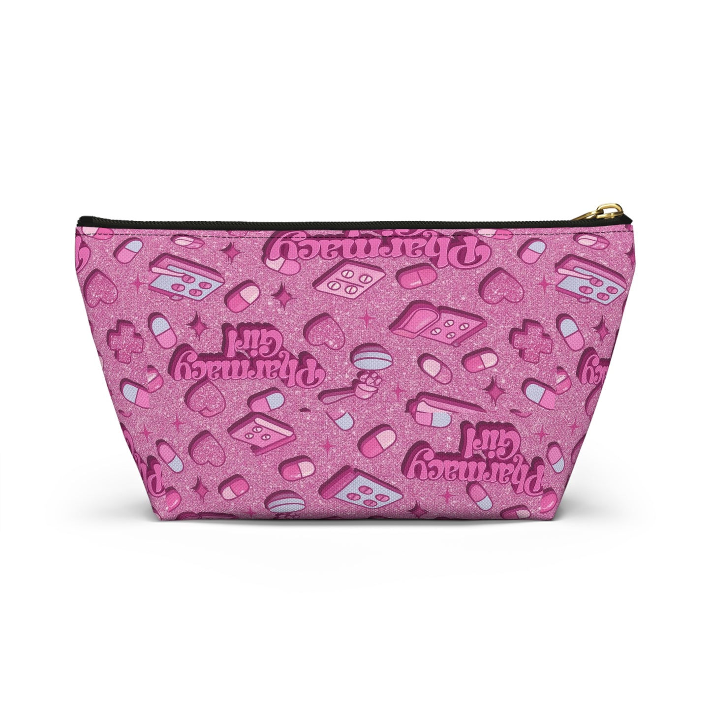 Pharmacy Girl "Pink Script" Travel Bag