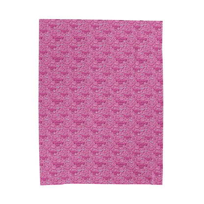 Pharmacy Girl "Pink Script" Blanket