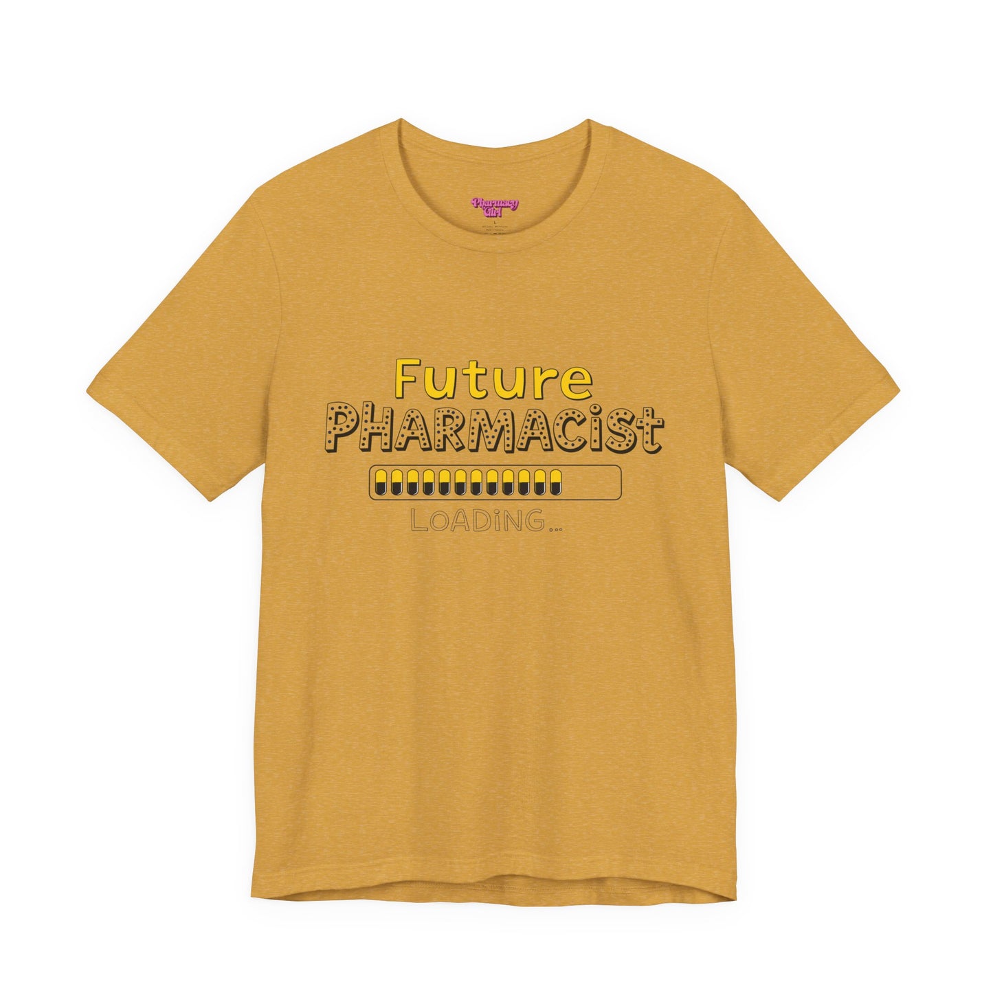 Pharmacy Girl "Future Pharmacist Loading" Yellow Tee