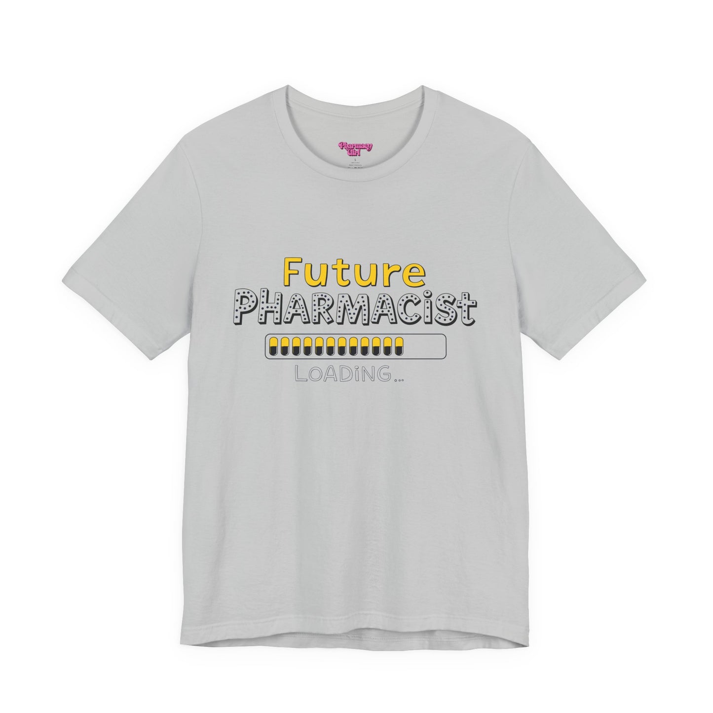 Pharmacy Girl "Future Pharmacist Loading" Yellow Tee