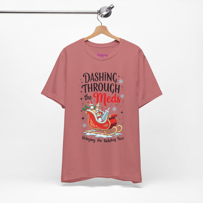 Pharmacy Girl "Dashing Through The Meds" Tee