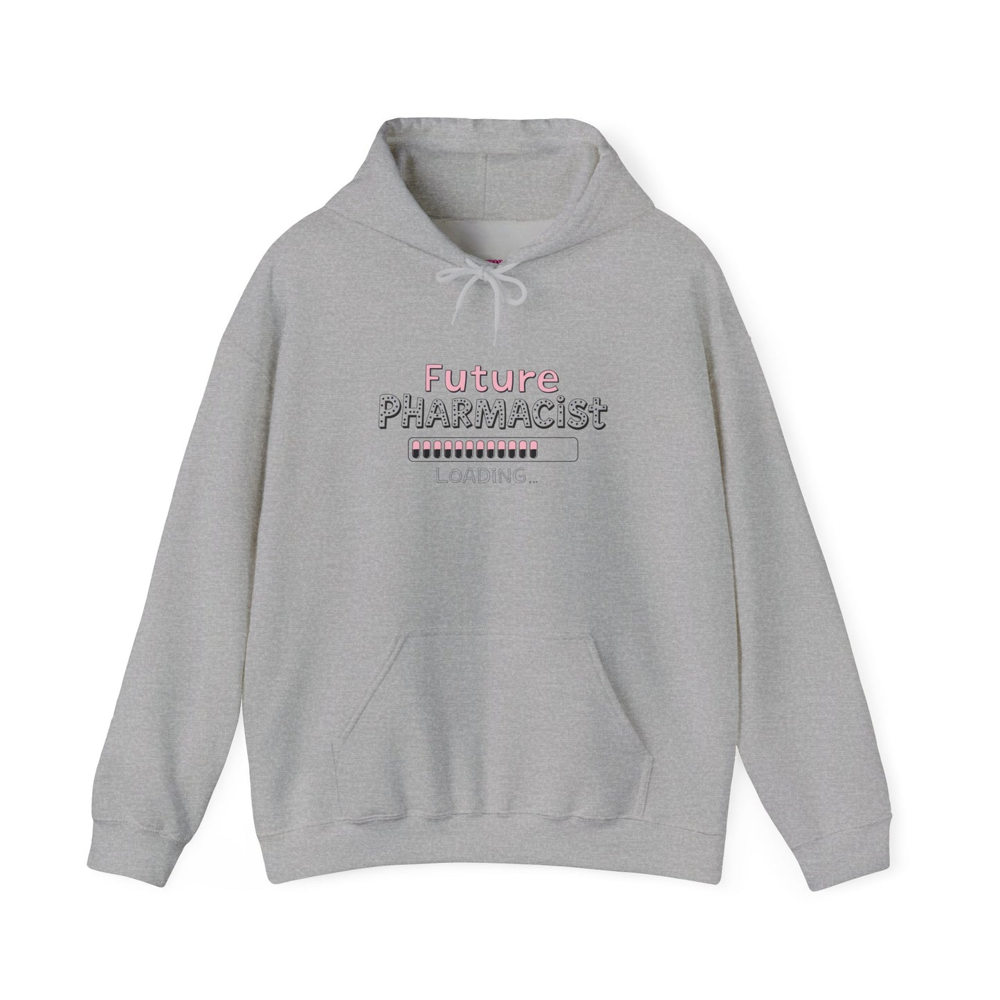 Pharmacy Girl "Future Pharmacist Loading" Pink Hoodie