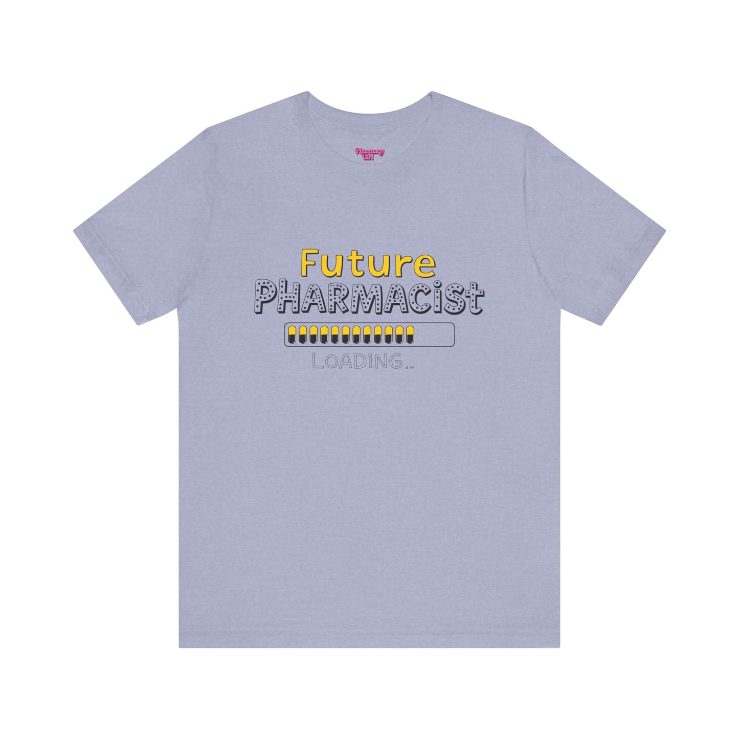 Pharmacy Girl "Future Pharmacist Loading" Yellow Tee