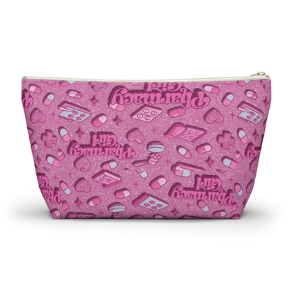 Pharmacy Girl "Pink Script" Travel Bag