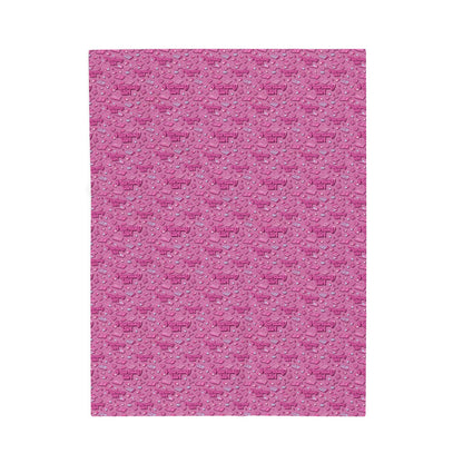 Pharmacy Girl "Pink Script" Blanket