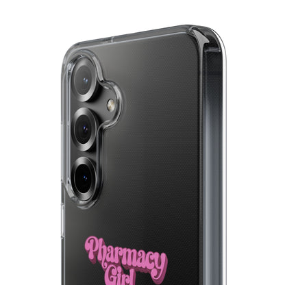 Pharmacy Girl Clear Phone Case