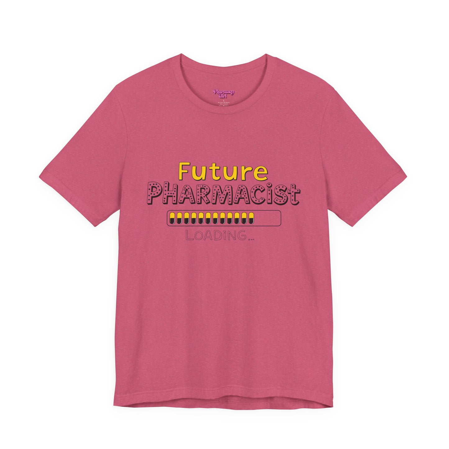 Pharmacy Girl "Future Pharmacist Loading" Yellow Tee