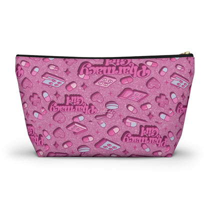 Pharmacy Girl "Pink Script" Travel Bag