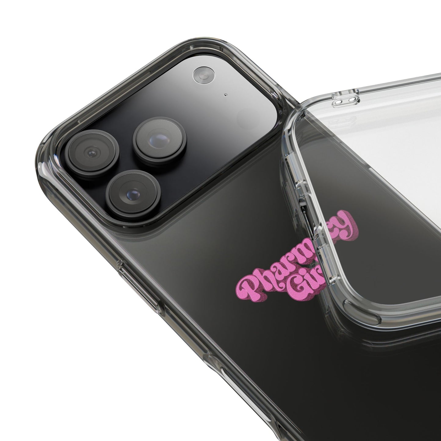 Pharmacy Girl Clear Phone Case