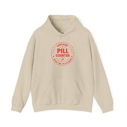 Pharmacy Girl "Certified Pill Counter" Hoodie