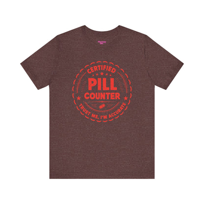 Pharmacy Girl "Certified Pill Counter" Tee
