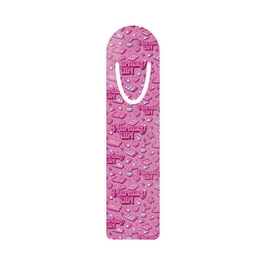 Pharmacy Girl "Pink Script" Bookmark