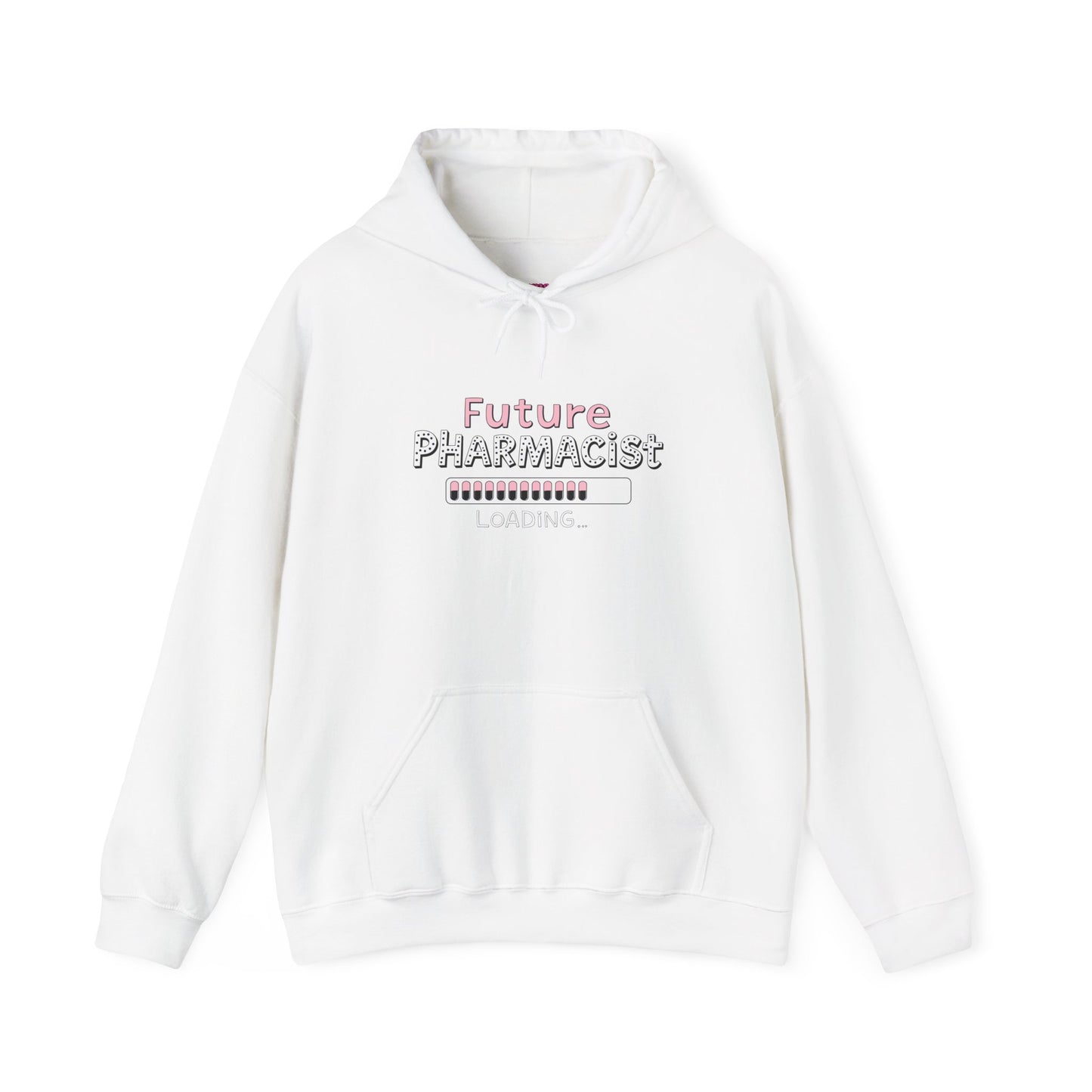 Pharmacy Girl "Future Pharmacist Loading" Pink Hoodie
