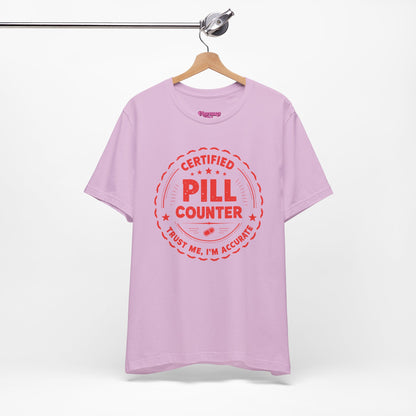 Pharmacy Girl "Certified Pill Counter" Tee