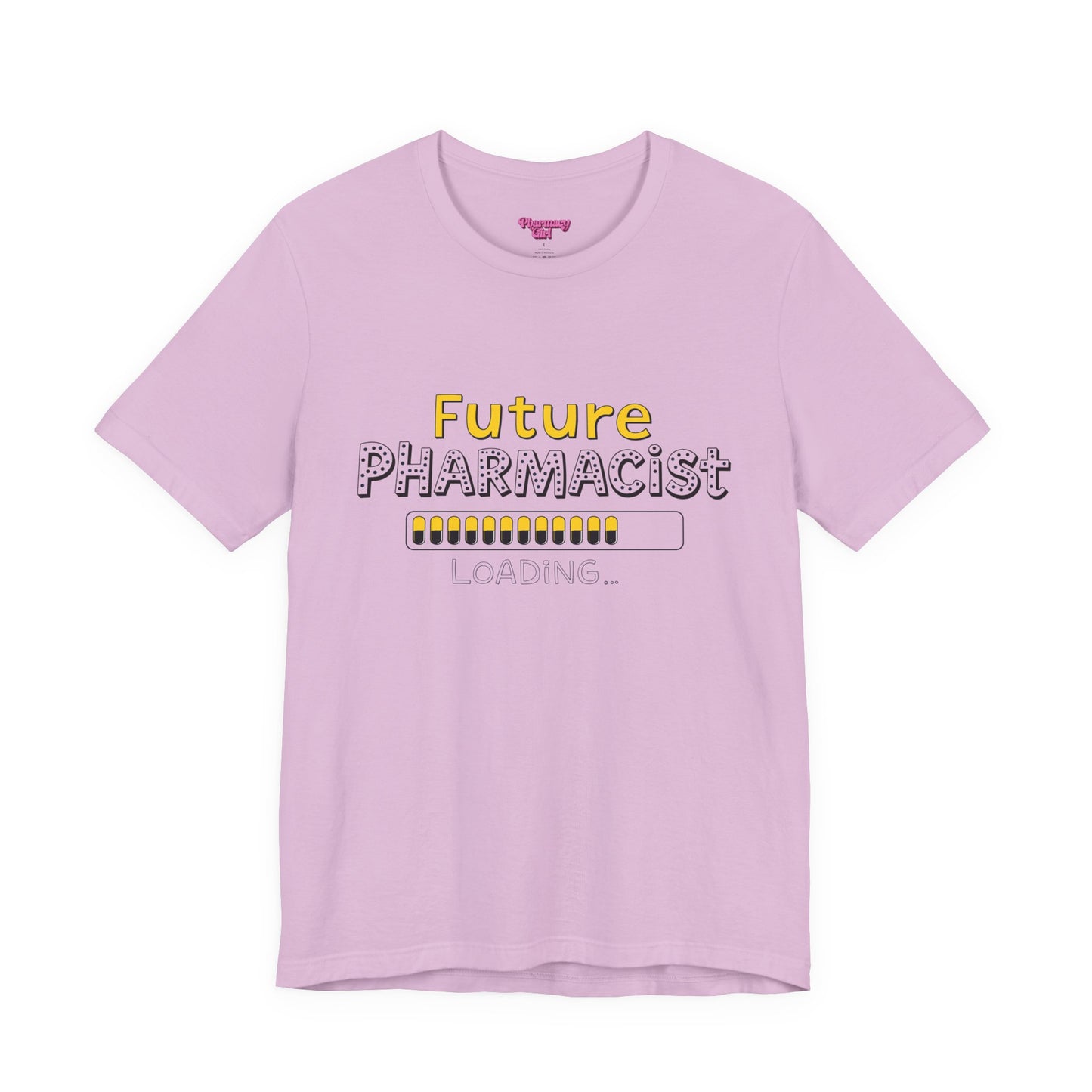 Pharmacy Girl "Future Pharmacist Loading" Yellow Tee