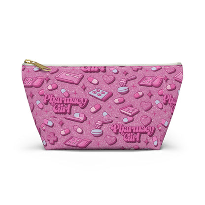 Pharmacy Girl "Pink Script" Travel Bag