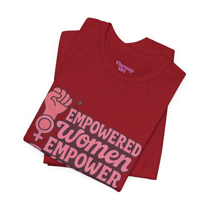 Pharmacy Girl "Empowered Women" Healthcare Tee
