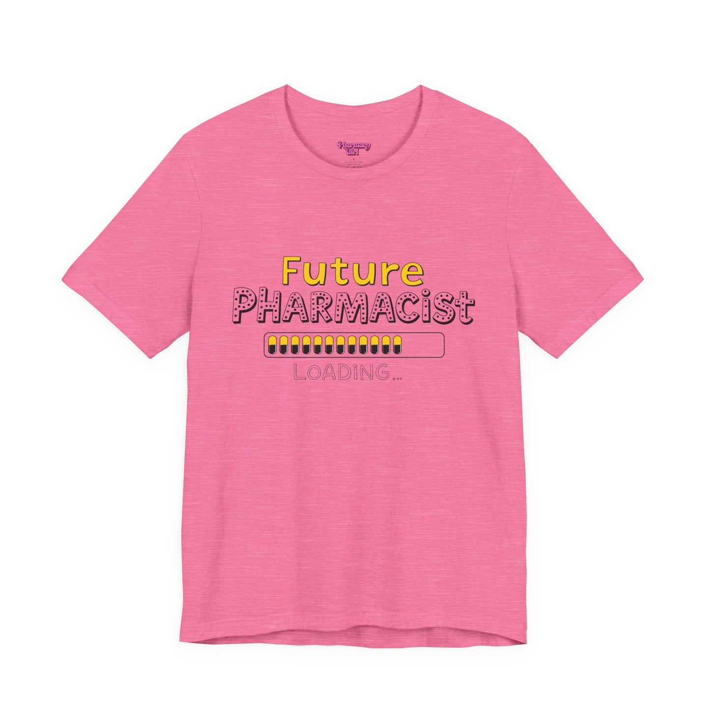 Pharmacy Girl "Future Pharmacist Loading" Yellow Tee