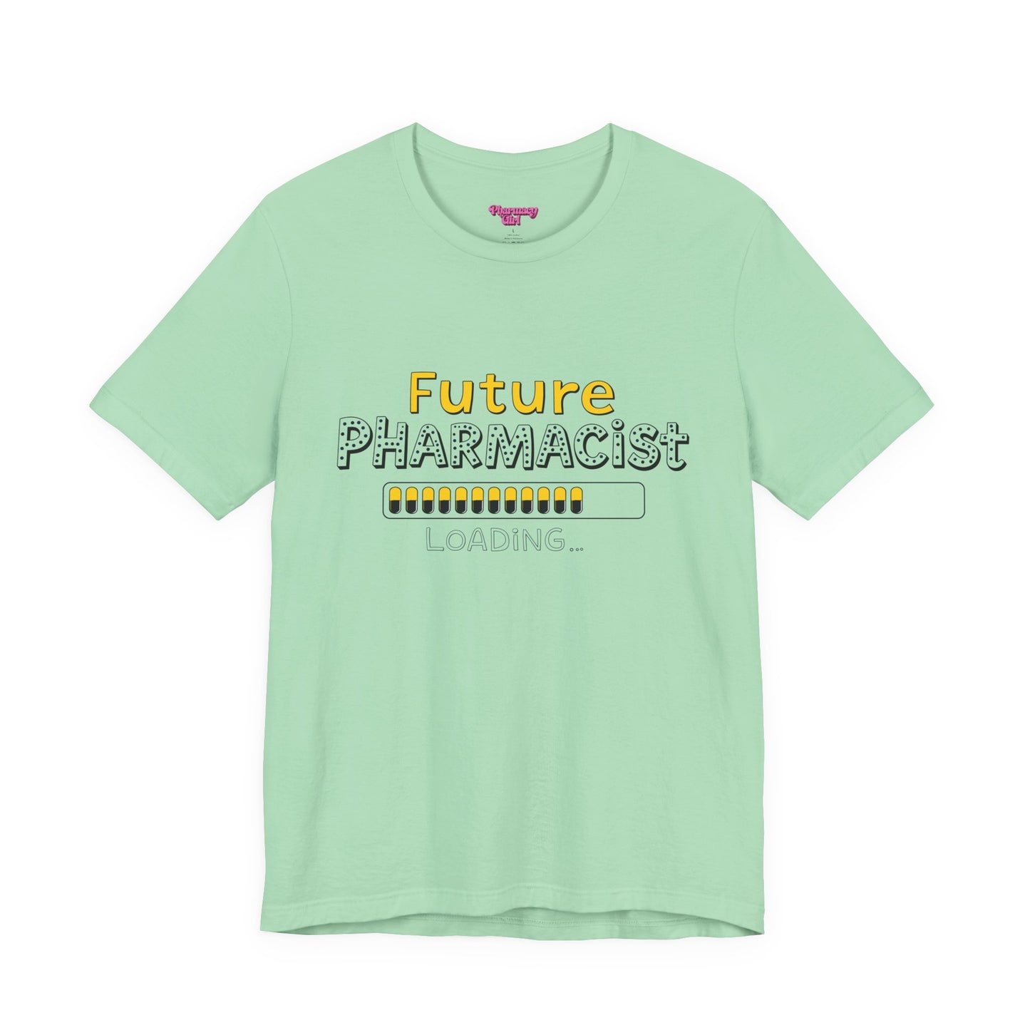 Pharmacy Girl "Future Pharmacist Loading" Yellow Tee