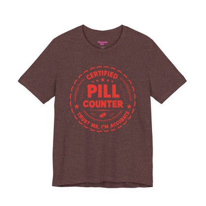 Pharmacy Girl "Certified Pill Counter" Tee