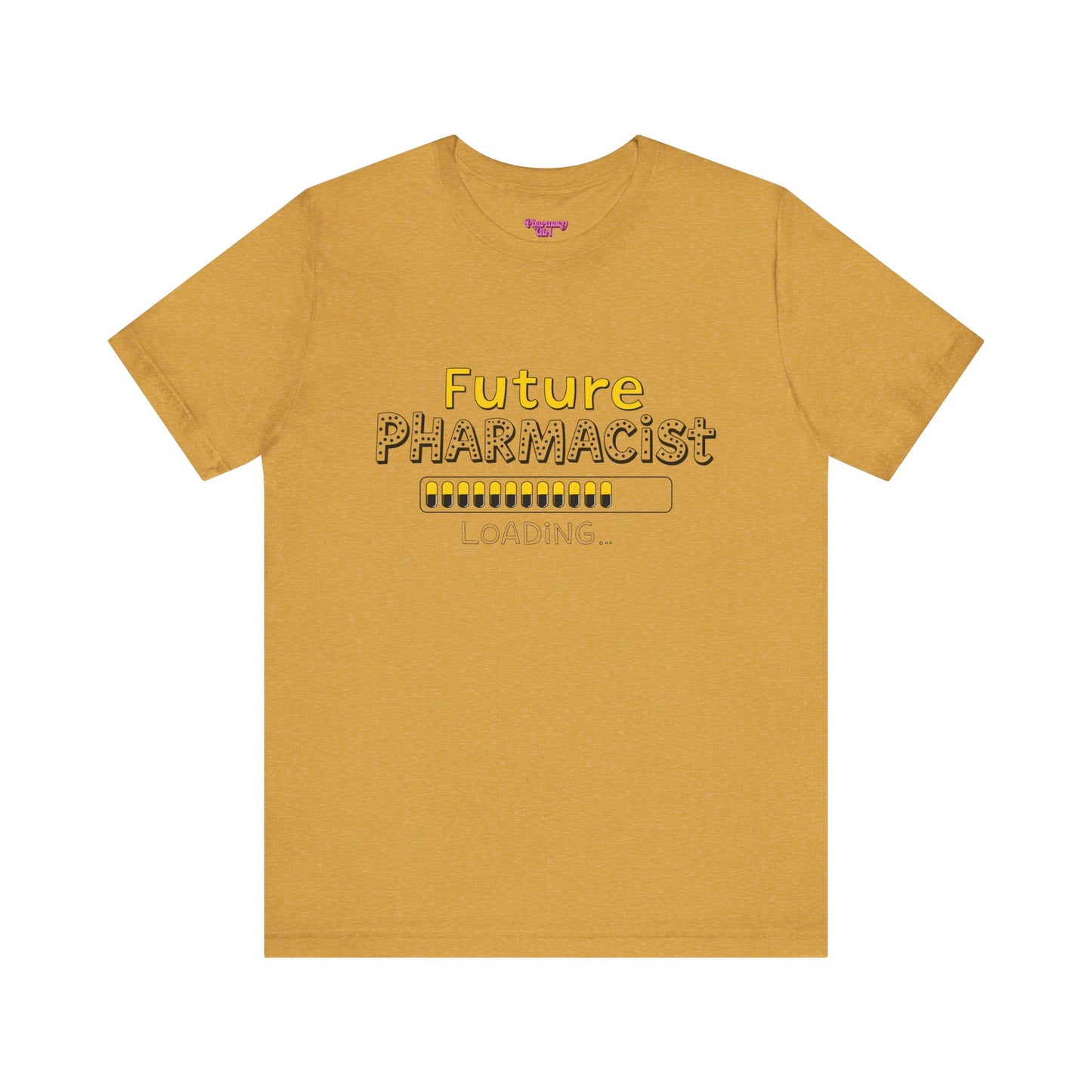 Pharmacy Girl "Future Pharmacist Loading" Yellow Tee