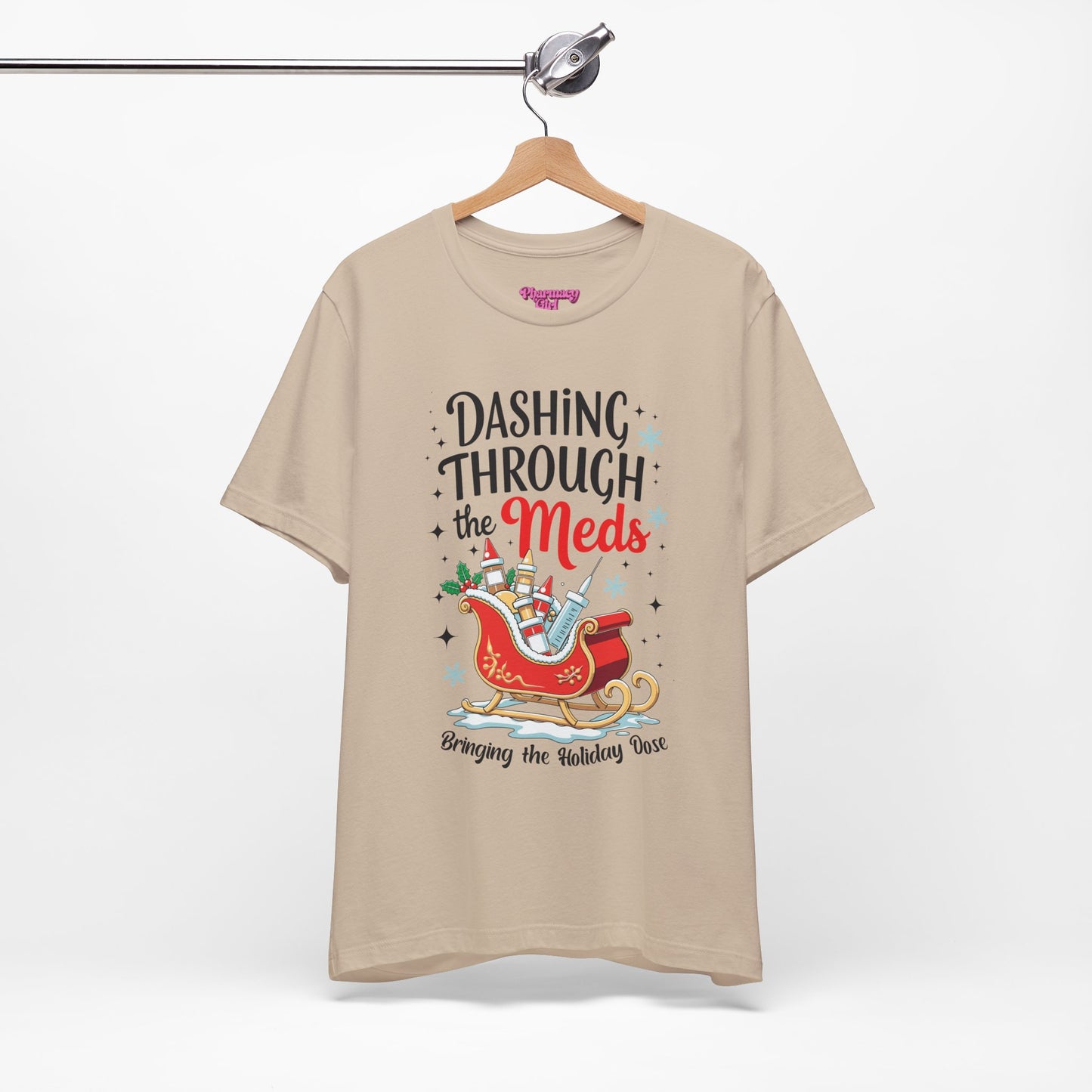 Pharmacy Girl "Dashing Through The Meds" Tee